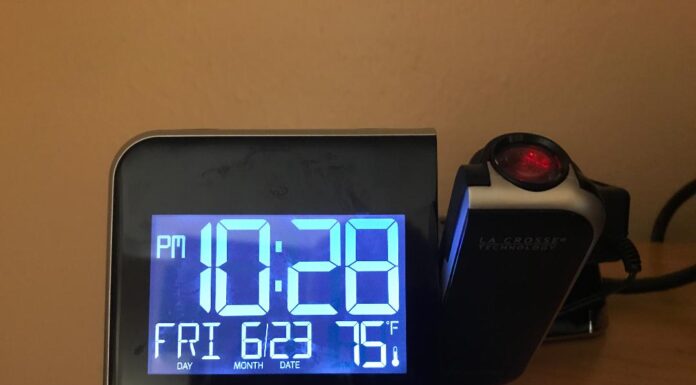 Field Test of the La Crosse Projection Clock