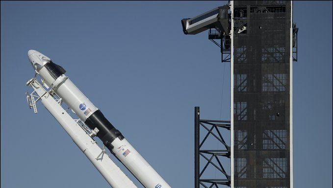 Another Chance we can see the SpaceX Manned Launch